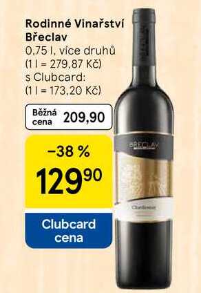 Rodinné Vinařství Břeclav, 0.75 l