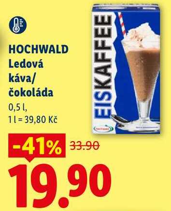 HOCHWALD Ledová káva/ čokoláda, 0,5 1