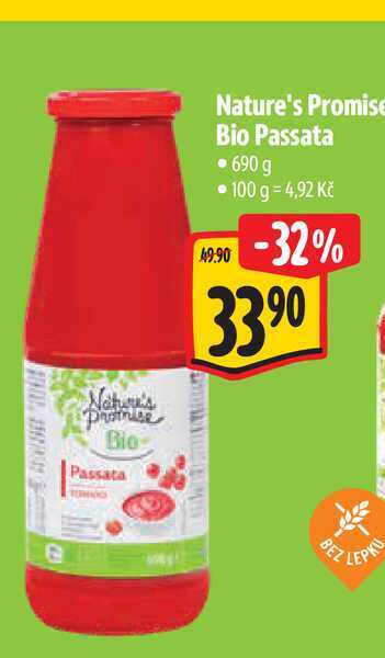 Nature's Promise Bio Passata 690 g