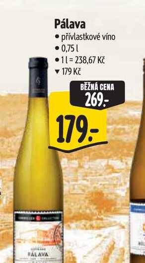 Pálava 0,75 l