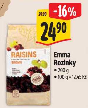 Emma Rozinky, 200 g 