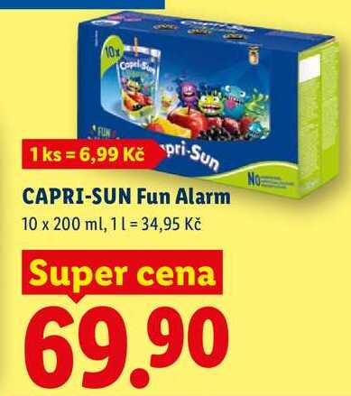 CAPRI-SUN Fun Alarm, 10 x 200 ml