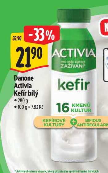 Danone Activia Kefír bílý 280 g