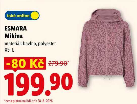 ESMARA Mikina