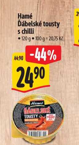 Hamé Ďábelské tousty s chilli 120 g