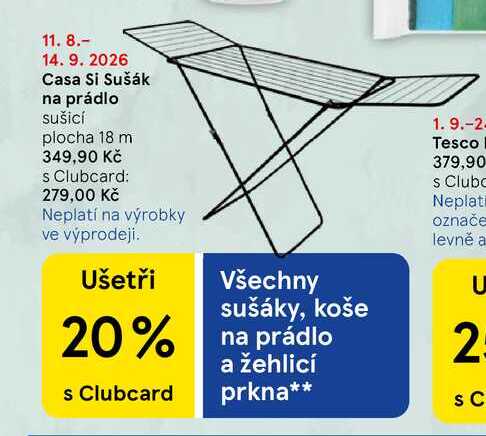 Casa Si Sušák na prádlo sušicí plocha 18 m