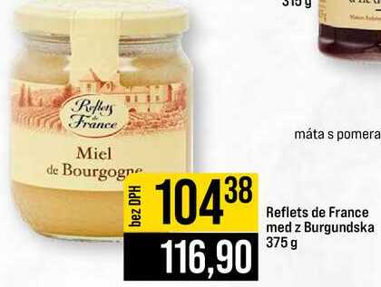 Reflets de France med z Burgundska 375 g