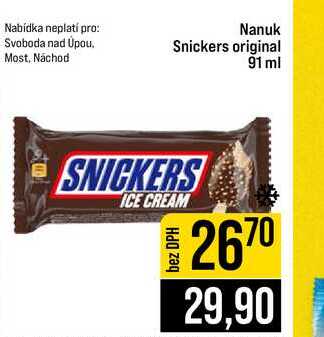 Nanuk Snickers original 91 ml