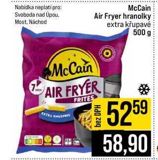 McCain Air Fryer hranolky extra křupavé 500 g 