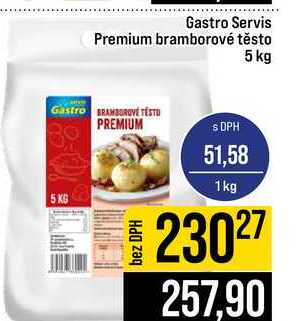 Gastro Servis Premium bramborové těsto 5 kg