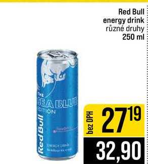 Red Bull energy drink různé druhy 250 ml 