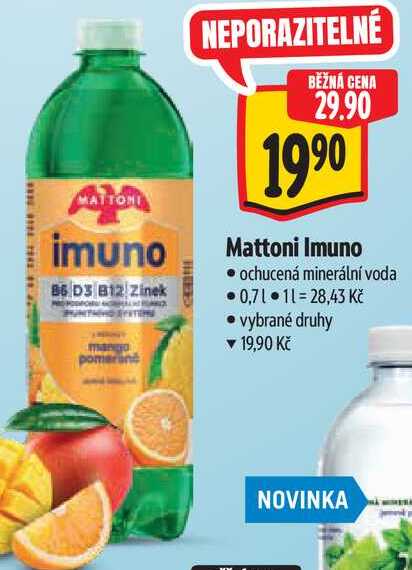 Mattoni Imuno, 0,7 l