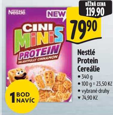 Nestlé Protein Cereálie, 340 g