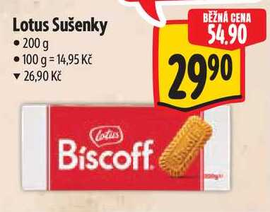Lotus Sušenky, 200 g