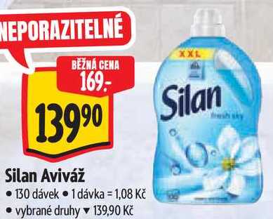 Silan Aviváž, 130 dávek