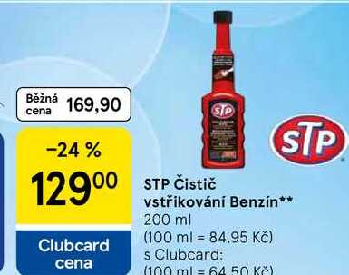 STP Čistič vstřikování Benzín, 200 ml