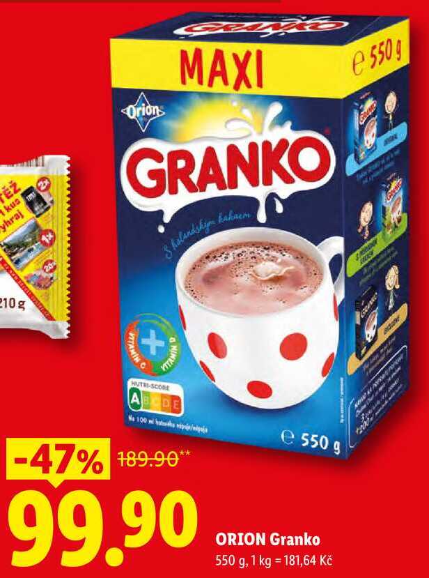 ORION Granko 550 g