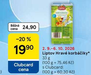 Liptov Hravé korbáčiky, 33 g