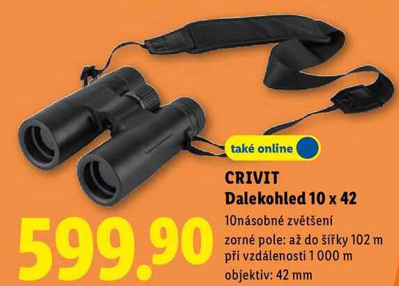 CRIVIT Dalekohled 10 x 42
