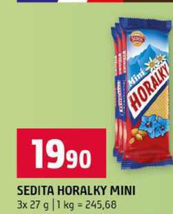 SEDITA HORALKY MINI 3x 27 g