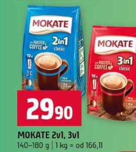 MOKATE 2v1, 3v1 140-180 g