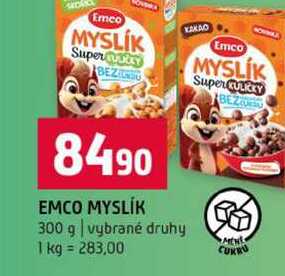EMCO MYSLÍK 300 g vybrané druhy