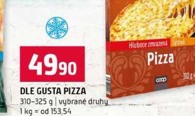DLE GUSTA PIZZA 310-325 g vybrané druhy