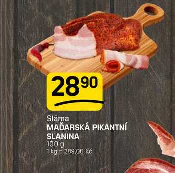MAĎARSKÁ PIKANTNÍ SLANINA 100 g
