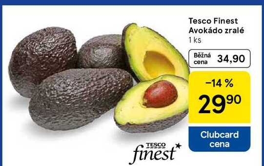 Tesco Finest Avokádo zralé, 1 ks