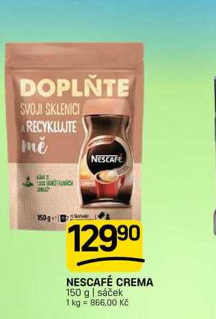 NESCAFÉ CREMA 150 g | sáček