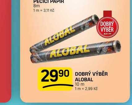 DOBRÝ VÝBĚR ALOBAL 10 m