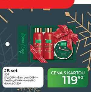 JB set (šampón 100ml + Peeling 60ml +Houba)