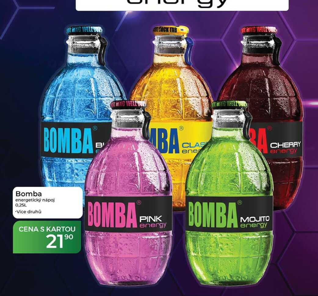 Bomba energetický nápoj 0,25L 