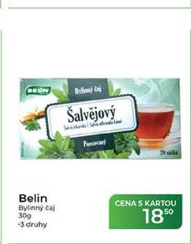 Belin Bylinný čaj 30g -3 druhy