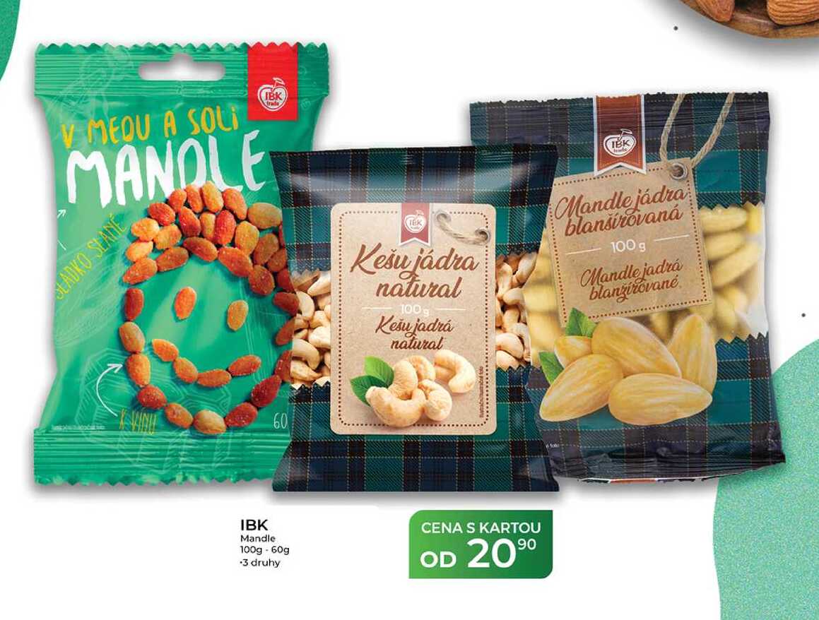 IBK Mandle 100g-60g