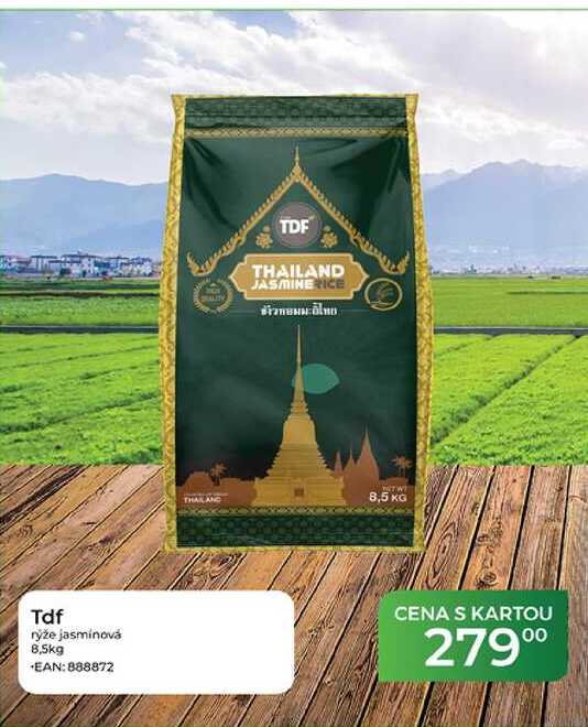 Tdf rýže jasmínová 8,5kg