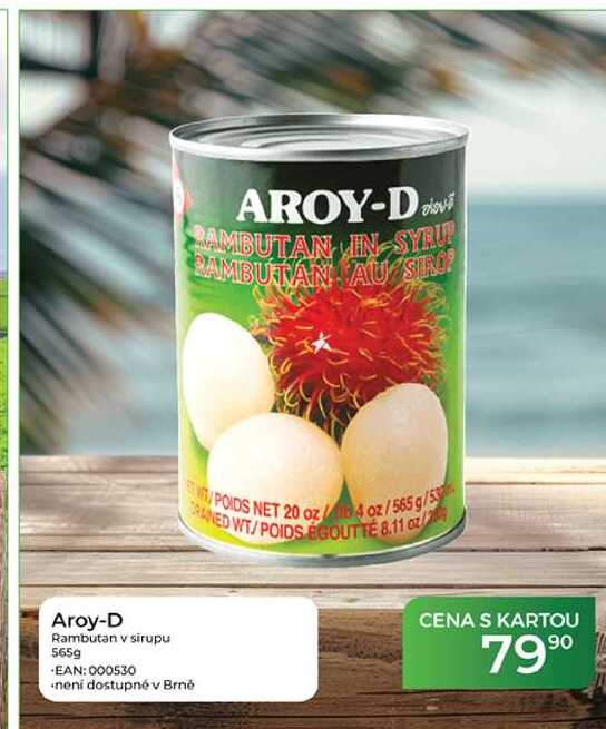Aroy-D Rambutan v sirupu 565g