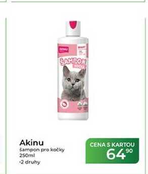 Akinu šampón pro kočky 250ml