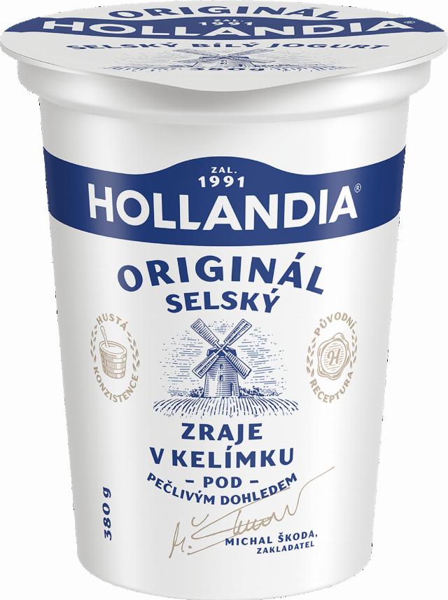Hollandia Selský jogurt bílý, tuk 3,5 %