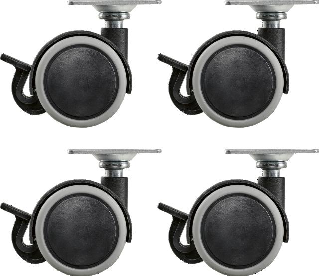 PARKSIDE Sada nábytkových koleček Ø 40 mm