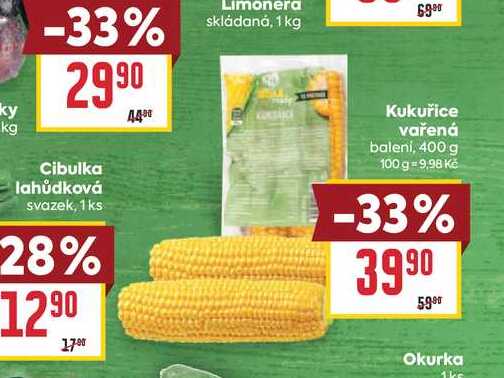 Kukuřice vařená baleni, 400 g