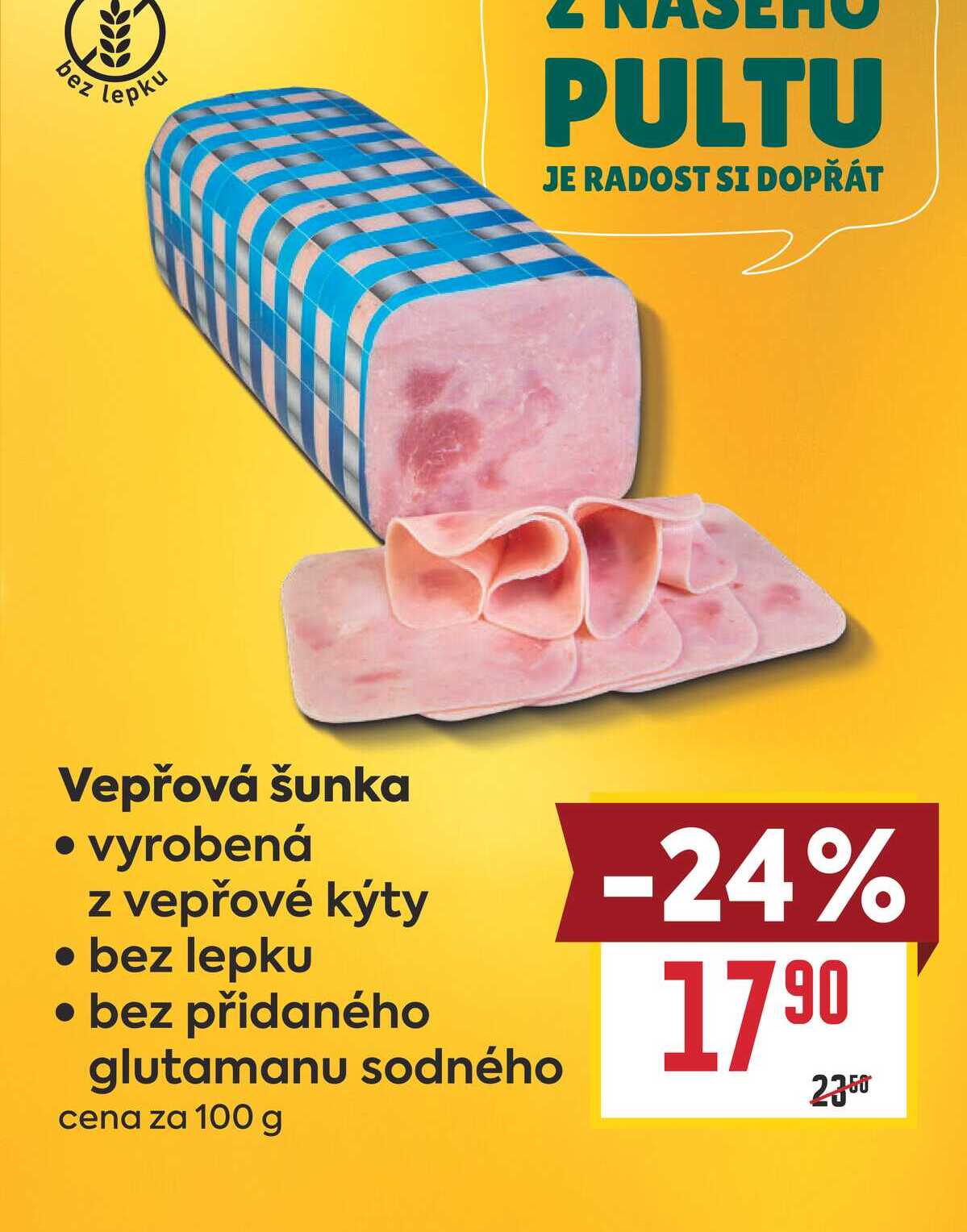 Vepřová šunka 100g