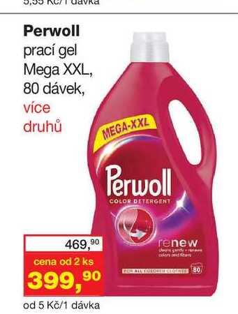 Perwoll 80 dávek