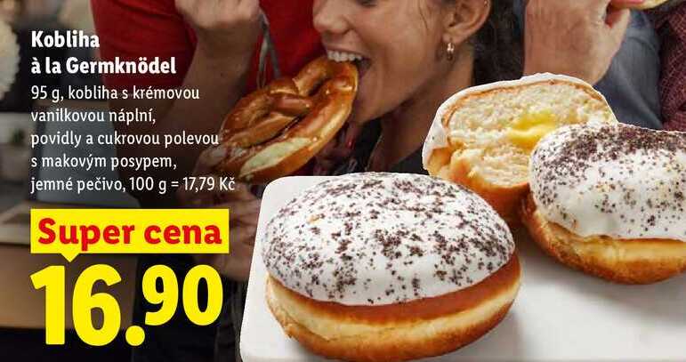 Kobliha à la Germknödel, 95 g