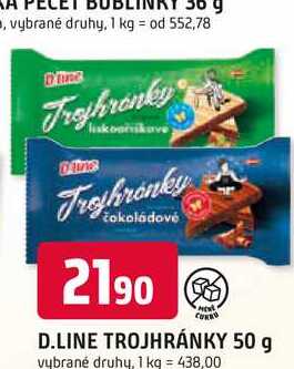 D.LINE TROJHRÁNKY 50 g