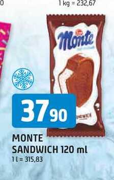 MONTE SANDWICH 120 ml 
