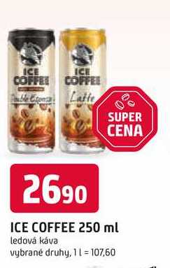 ICE COFFEE 250 ml ledová káva vybrané druhy