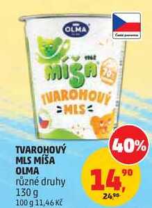 MÍŠA OLMA různé druhy, 130 g
