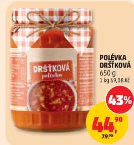 POLÉVKA DRŠŤKOVÁ, 650 g