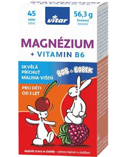 Vitar Kids Magnézium+B6